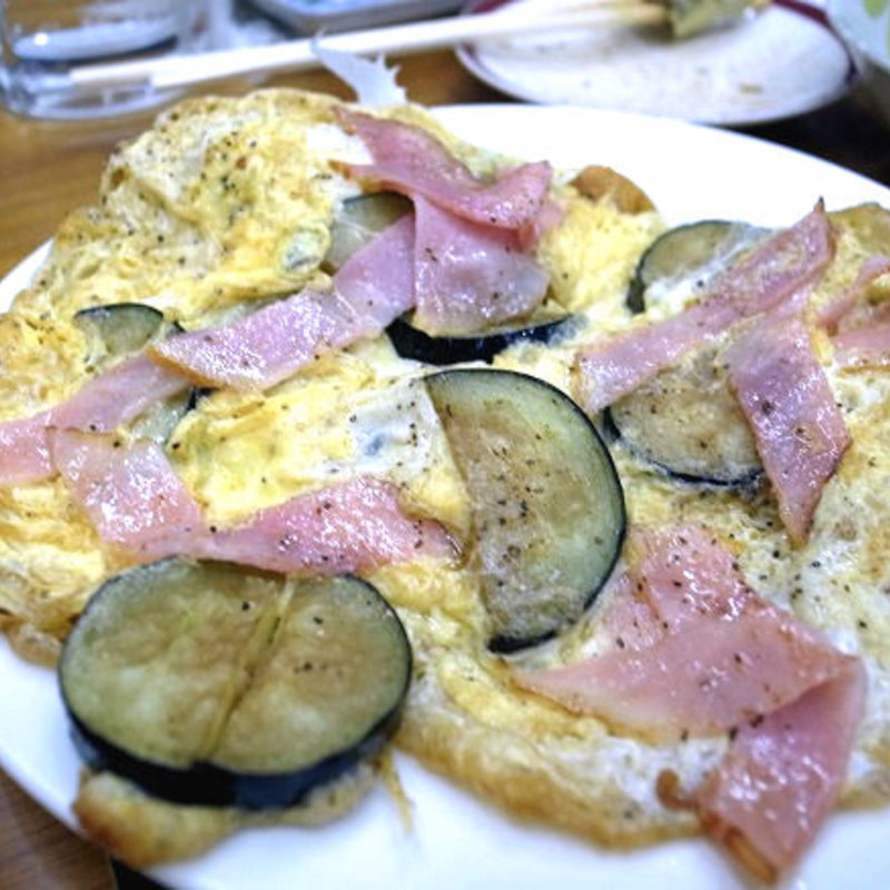 ナスベーコン炒め(豊田屋3号店)