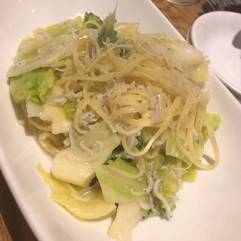 ペペロンチーノ(サカナバル 恵比寿店)