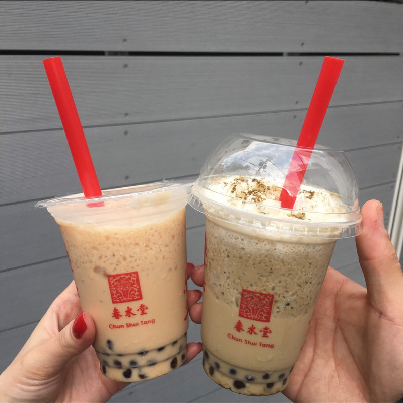 ほうじ茶ミルクティー(春水堂 表参道店)