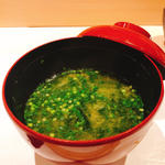 お味噌汁(鮨 青海)