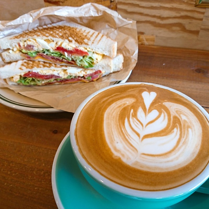 ホットサンドイッチセット(GREENWOOD COFFEE & BAKED GOODS)