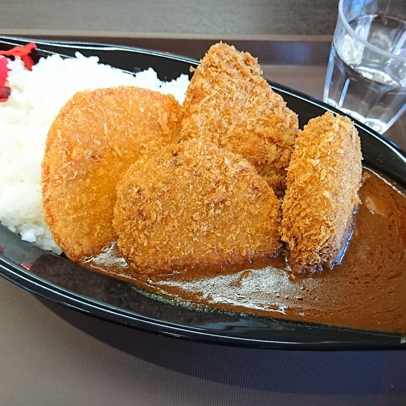 全部のせカレー(あさの牧場)