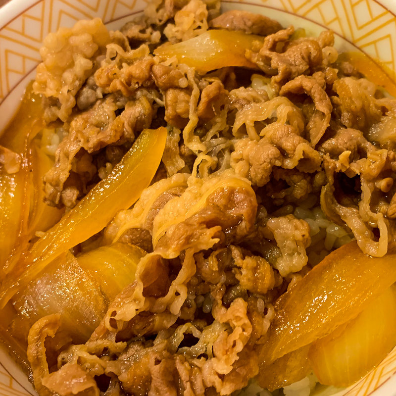 牛丼ミニ(すき家 神谷町店 )