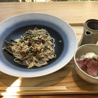 山菜蕎麦(初代 鷺沼店)