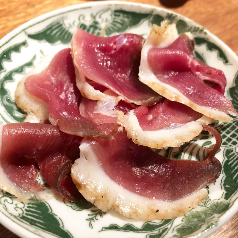 鴨の生ハム(あつあつ リ・カーリカ)