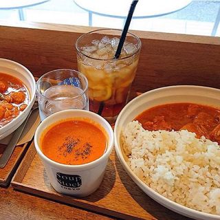 カレーとスープのセット(Soup Stock Tokyo 中目黒店)
