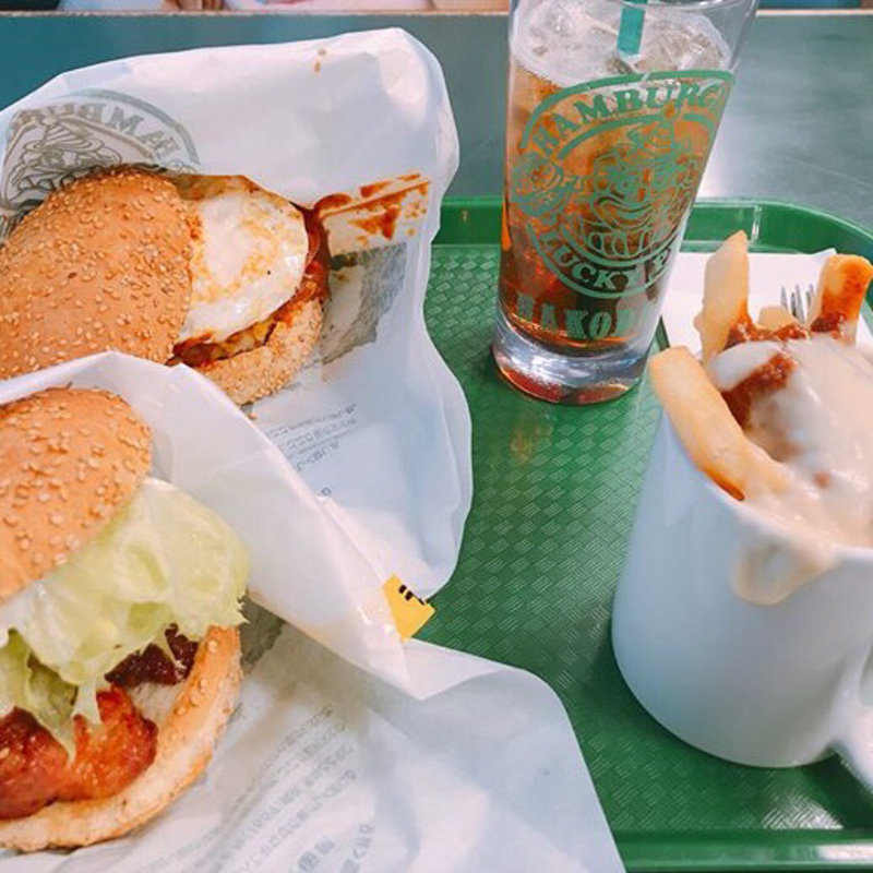 チャイニーズチキンバーガー(ラッキーピエロ 昭和店)