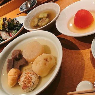 おでん盛り合わせ(こんぶや恵比寿)