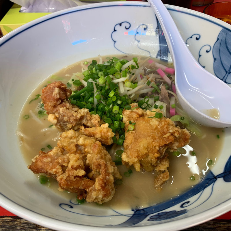 唐揚げちゃんぽん(錦龍 二代目)