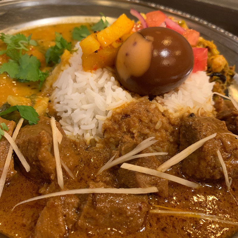 スリランカ鯖カリー(定食堂 金剛石)