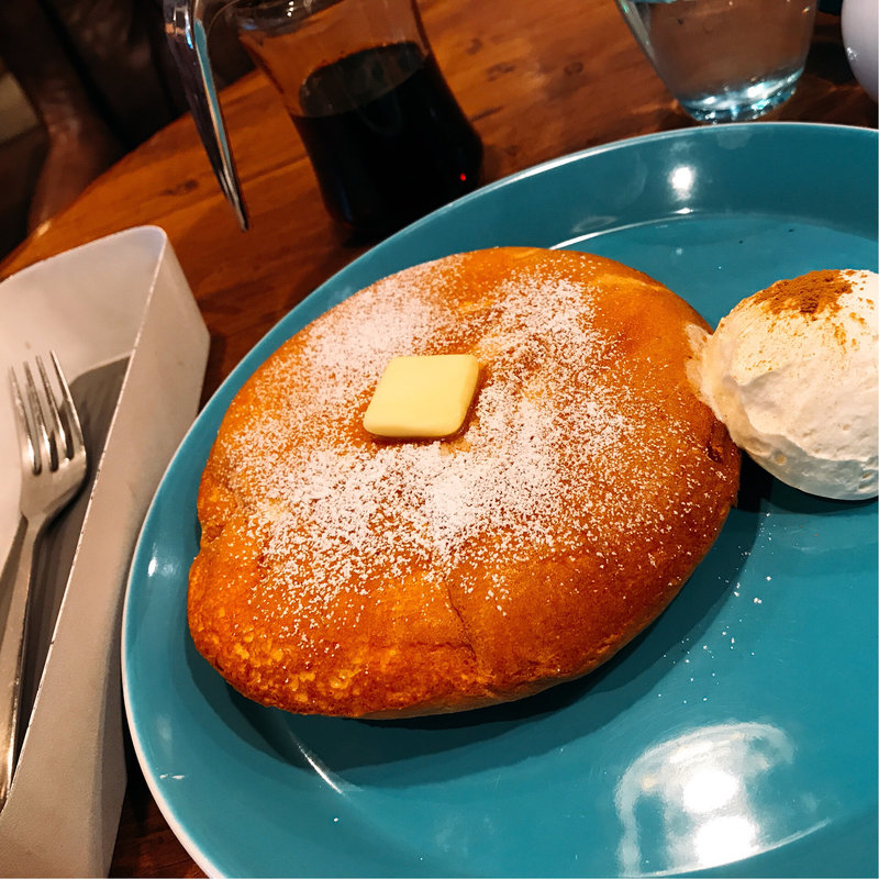 デンマークチーズパンケーキ(オスロコーヒー 錦糸町テルミナ店)