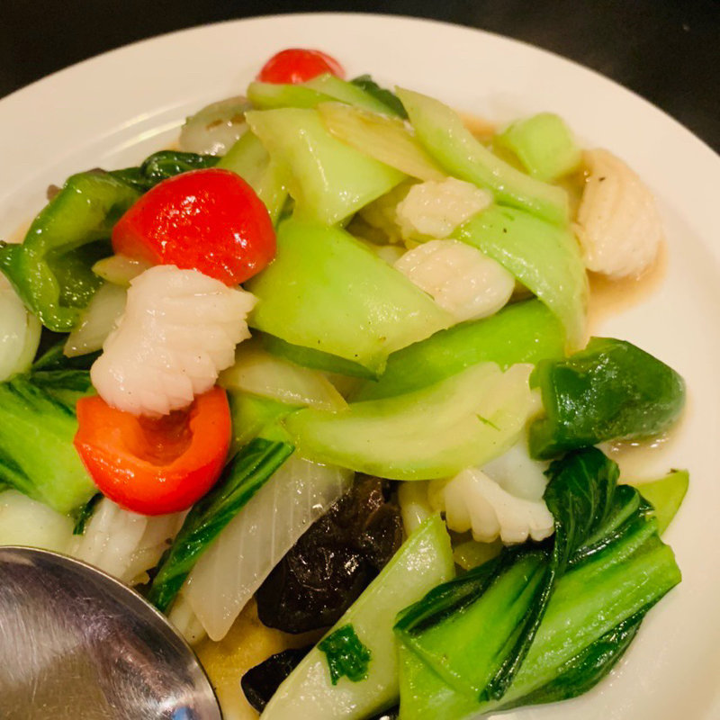 いかと青菜の炒め物(黒門市場 )