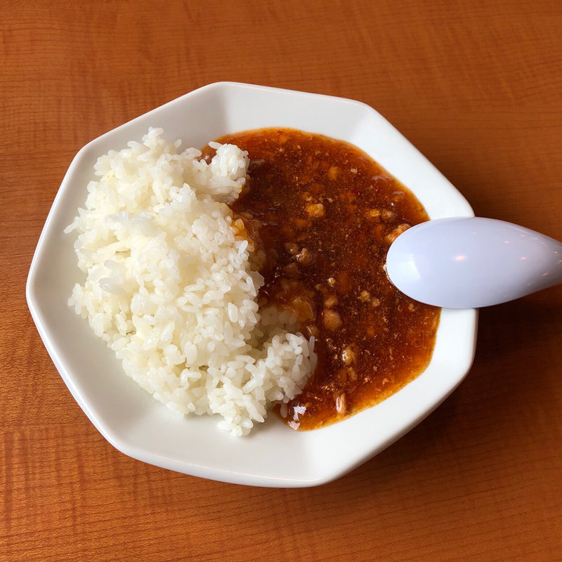 肉あんかけごはん(東京とんこつ とんとら 新座店)