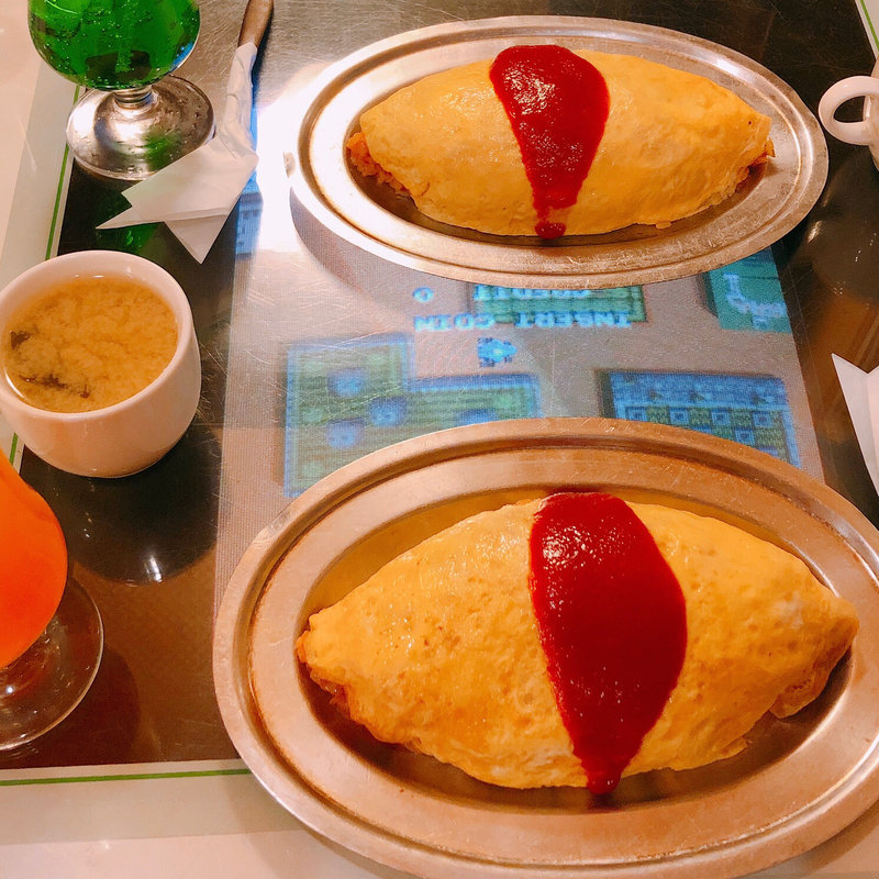 オムライス(デンキヤホール)