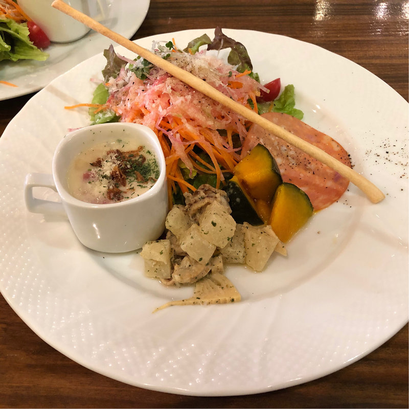 ランチ前菜(江坂イタリアン ラッポルティ)