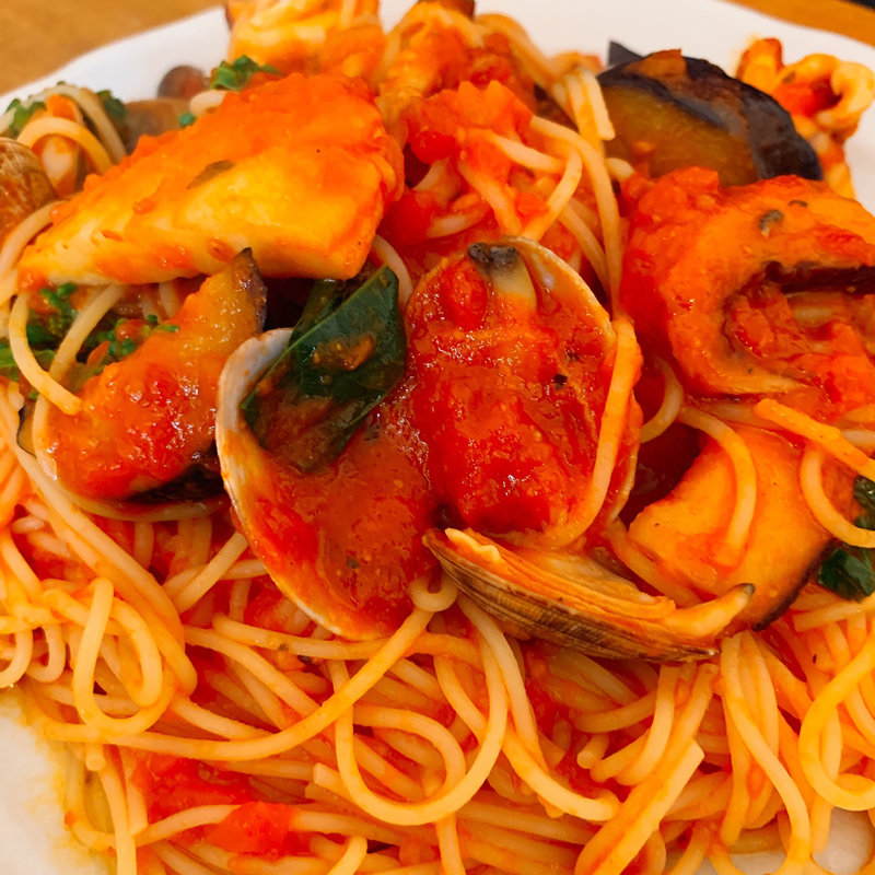 シーフードトマト(パスタ家 )