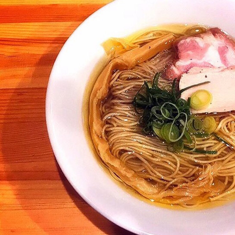 塩ラーメン(自家製麺 竜葵)