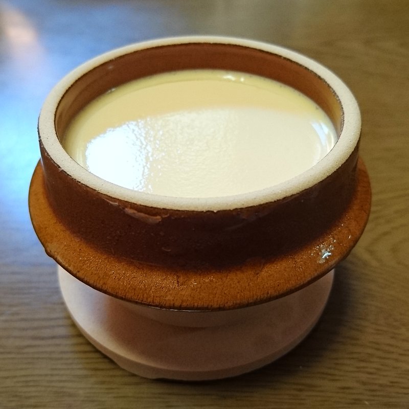 お釜のとろたまプリン(道の駅ましこ)