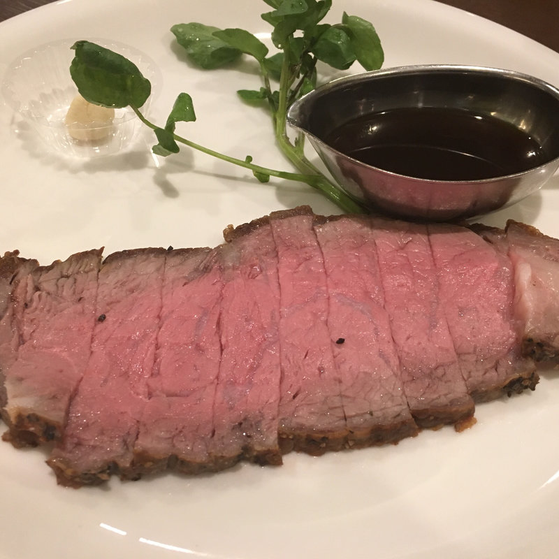 銀座ローストビーフ(銀座ライオン 上野西郷会館店)