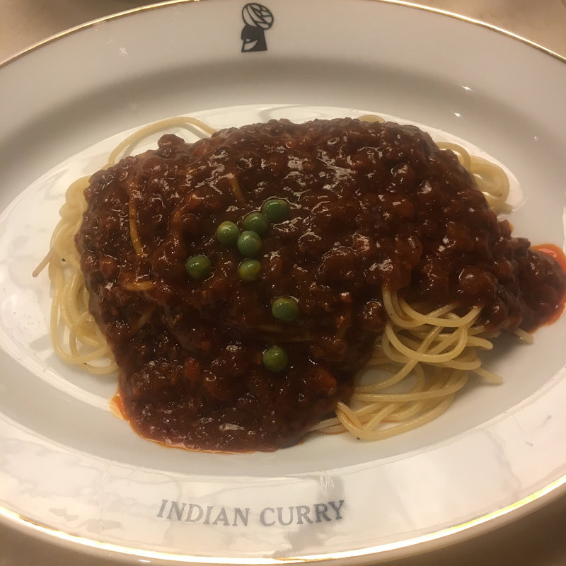 ミートスパゲティ(インデアンカレー 丸の内店)