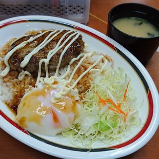 朝のとろ玉ハンバーグ丼(Sガスト 久喜駅店 （エスガスト）)