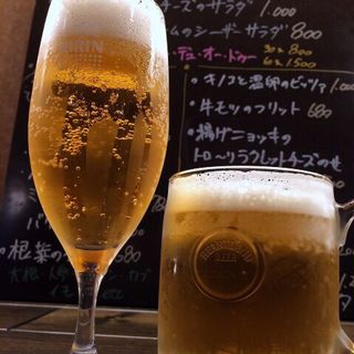 生ビール(京都ダイナー)