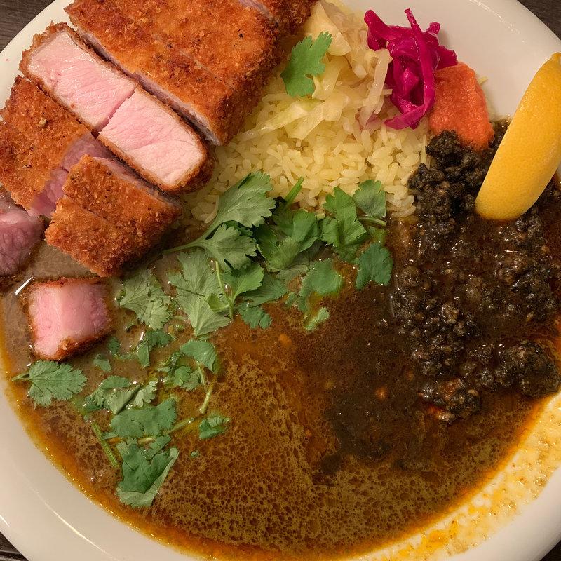 プレミアムとんかつカリー(渡邊カリー 梅田本店)