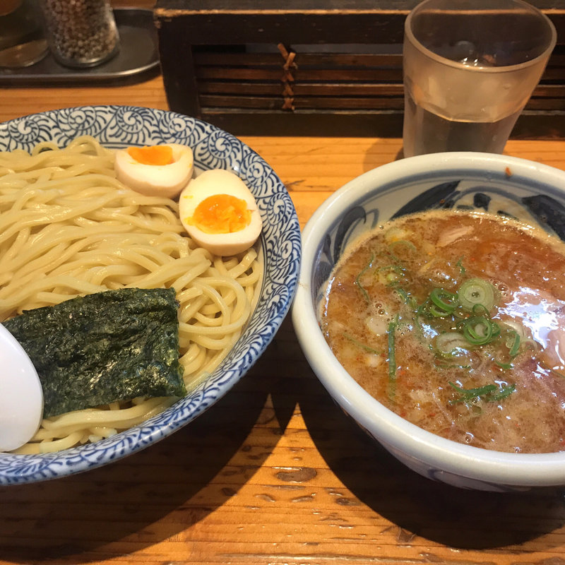 特製太麺辛つけそば(まるげん)