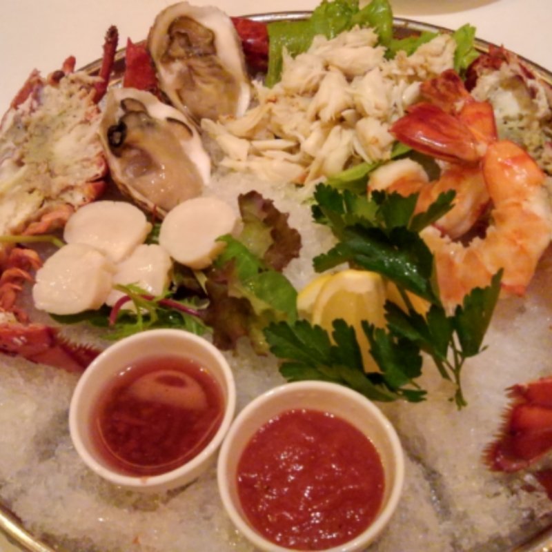 シーフードプラッター(BENJAMIN STEAKHOUSE ROPPONGI)