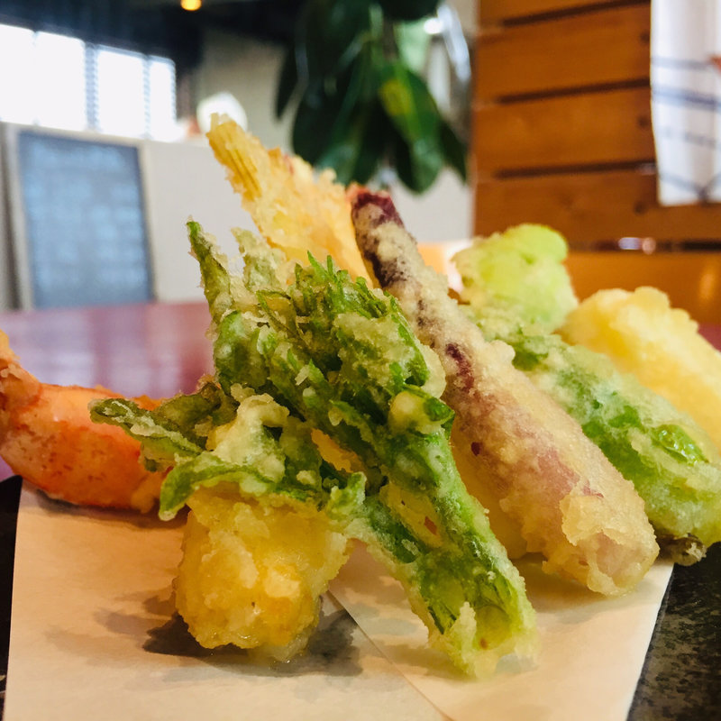 春野菜の天ぷら(手打蕎麦　ばんしゃ )