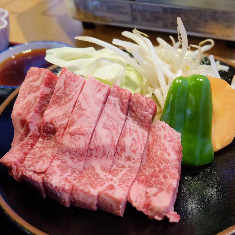 飛騨牛ロース定食(もみの木 )