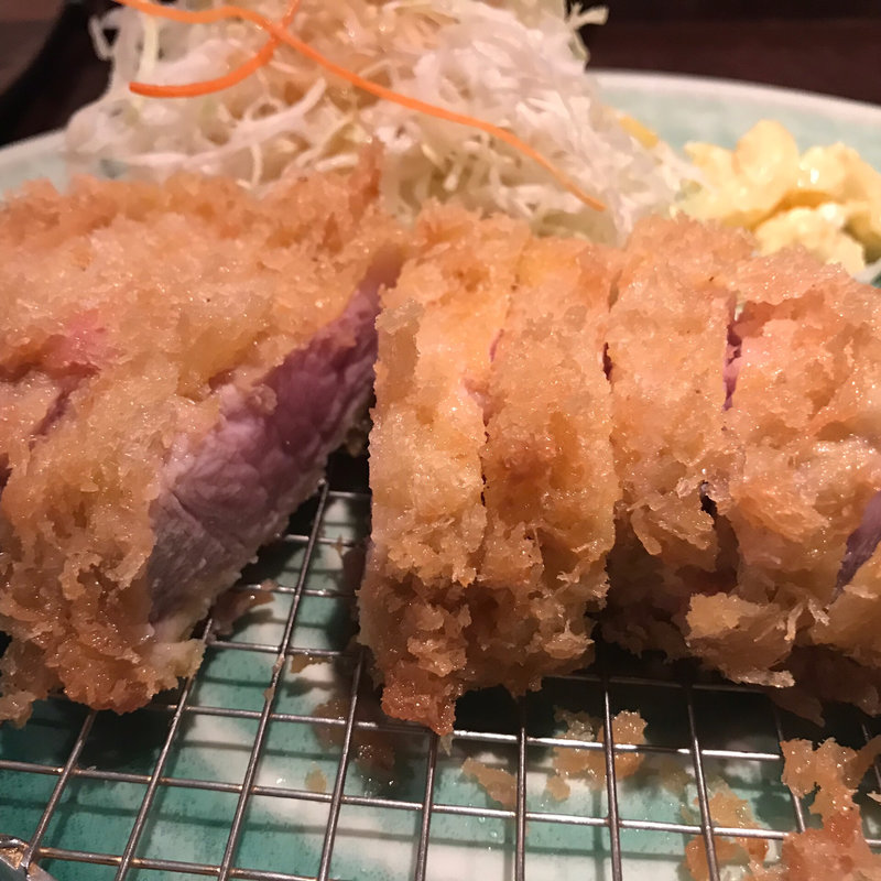 上ロースかつ(神楽坂とんかつ あげづき)