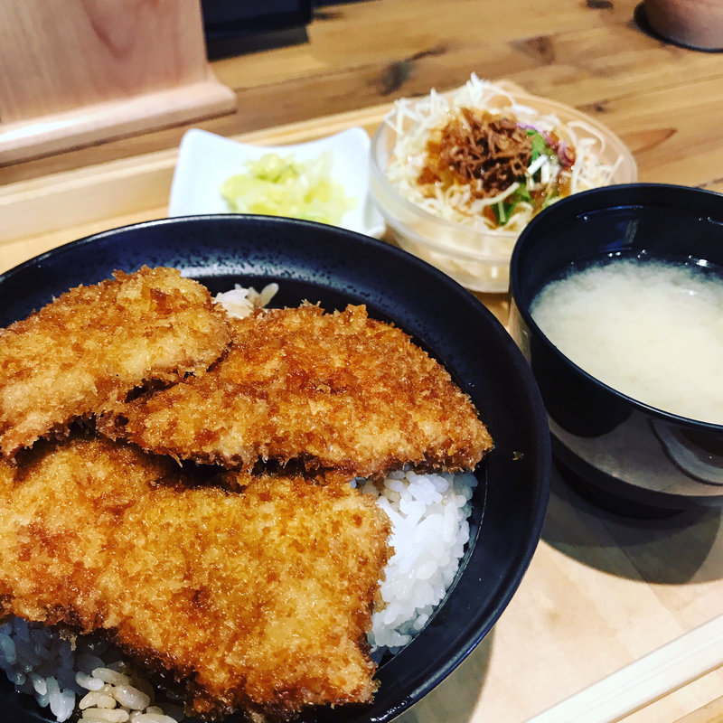 二段もりカツ丼セット(新潟カツ丼タレカツ 本店)