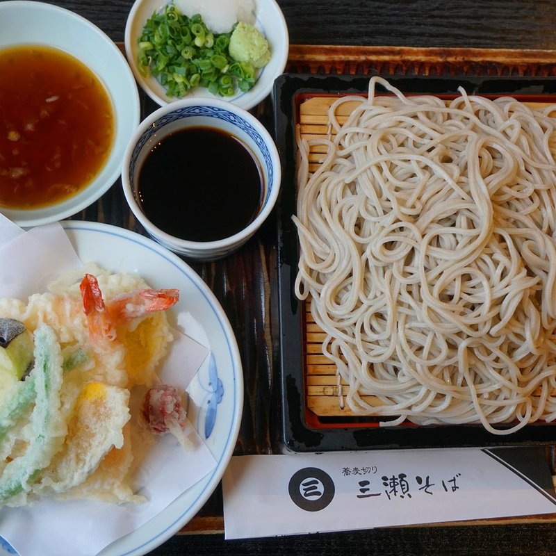 天セイロ(三瀬そば)