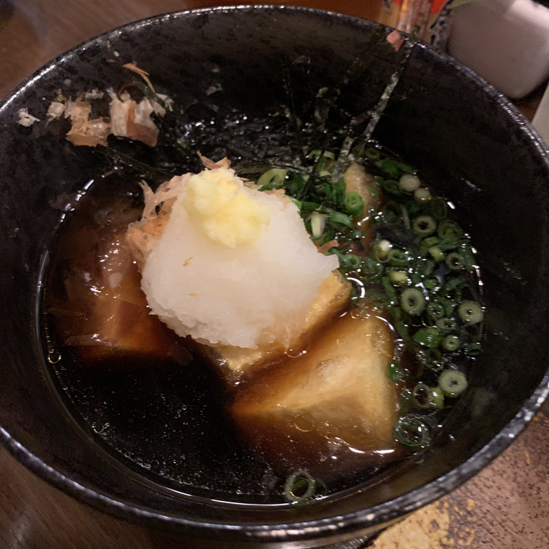 揚げだし豆腐(凡のはなれ醸し屋 )