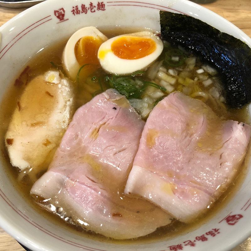 味玉入りNEO中華そば(福島壱麺 （イチメン）)