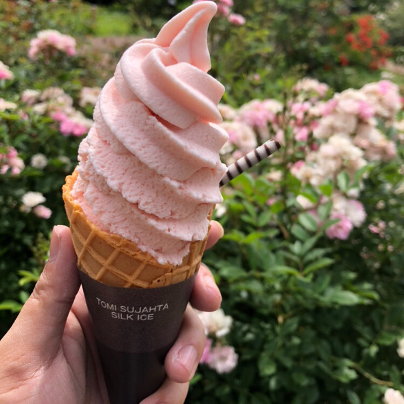 薔薇ソフト(神代植物公園１号売店 )
