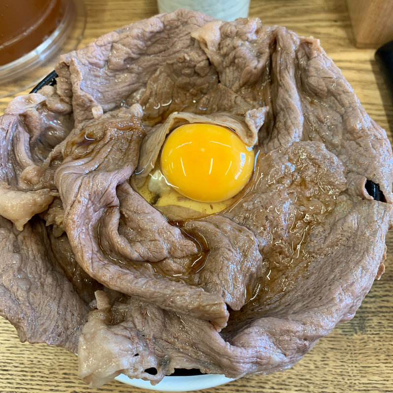 牛しゃぶすきめし(肉めし 岡むら屋)