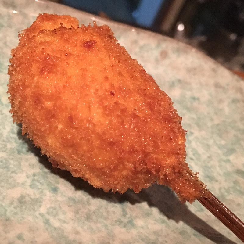 新じゃがのコロッケ（串揚げ）(串揚げ ふくみみ)