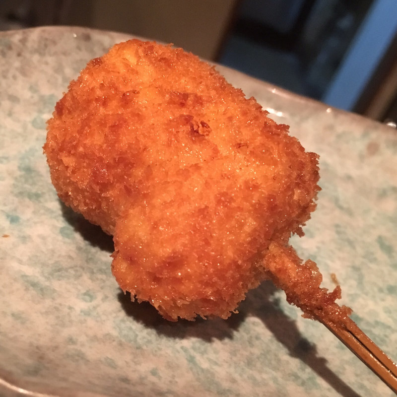 筍と帆立（串揚げ）(串揚げ ふくみみ)