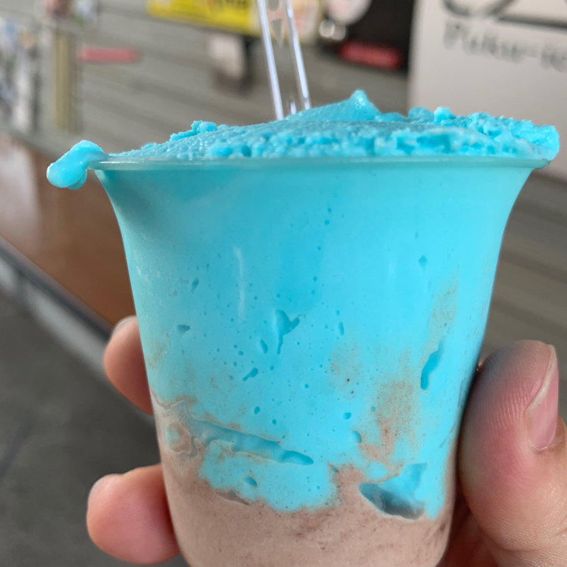 カップダブル（富士山、チョコレート）(ジェラート ぷくいち )