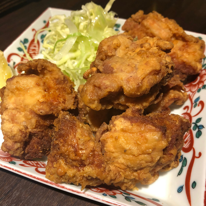 若鶏のジンジャー唐揚げ(そば居酒屋 満月 栄店)