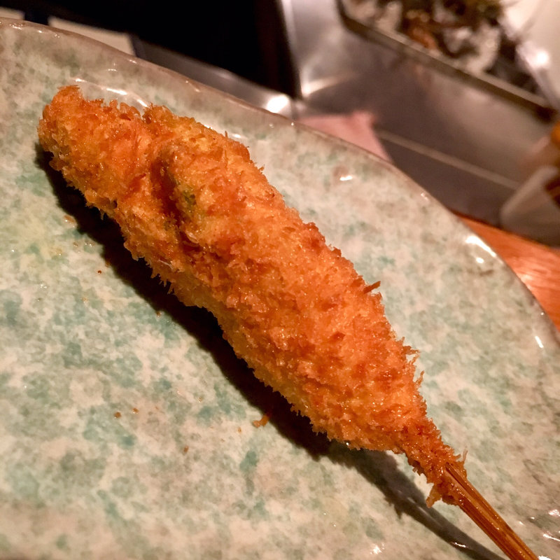 たらの芽（串揚げ）(串揚げ ふくみみ)