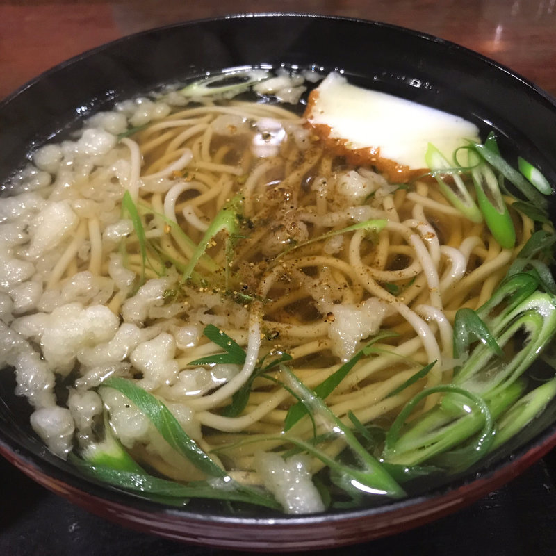 三色定食(そば処ふくしま )