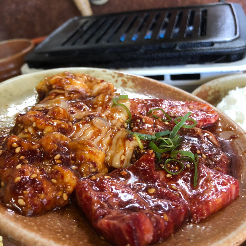 ミックス焼定食(伽倻（カヤ）)