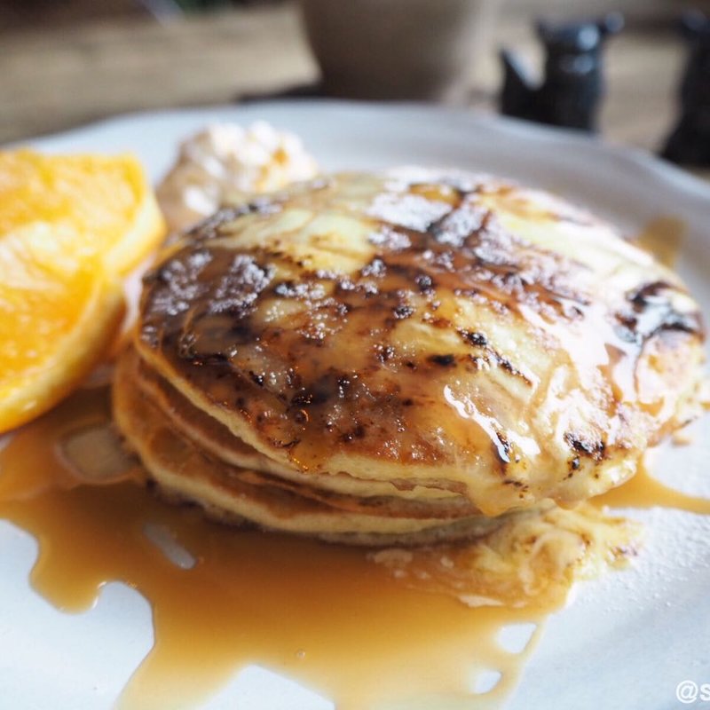 ブリュレパンケーキ(町家cafe pancake風鈴)