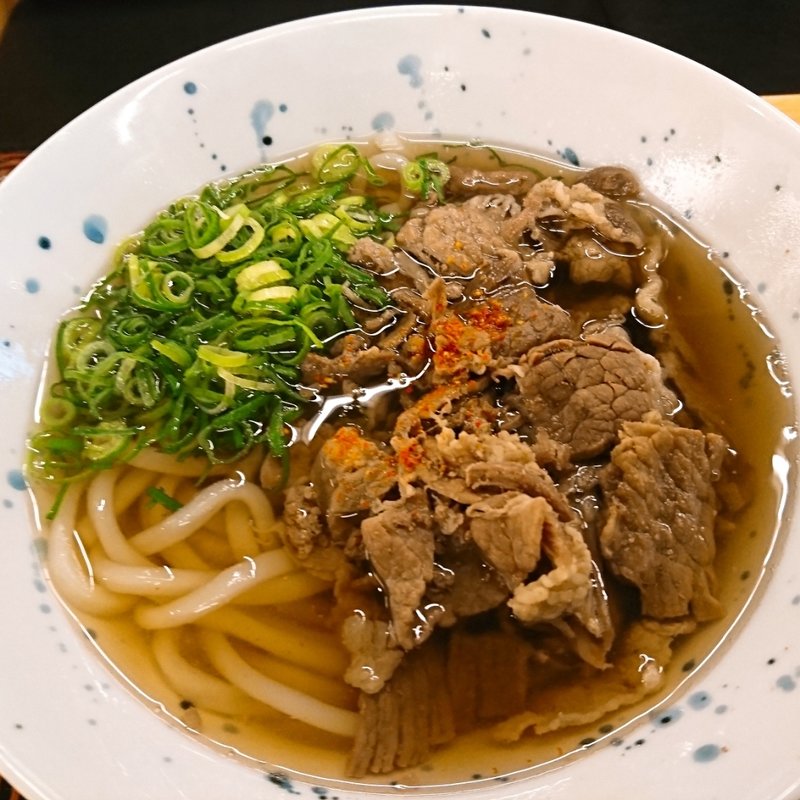 肉うどん(岸和田SA（上り）)