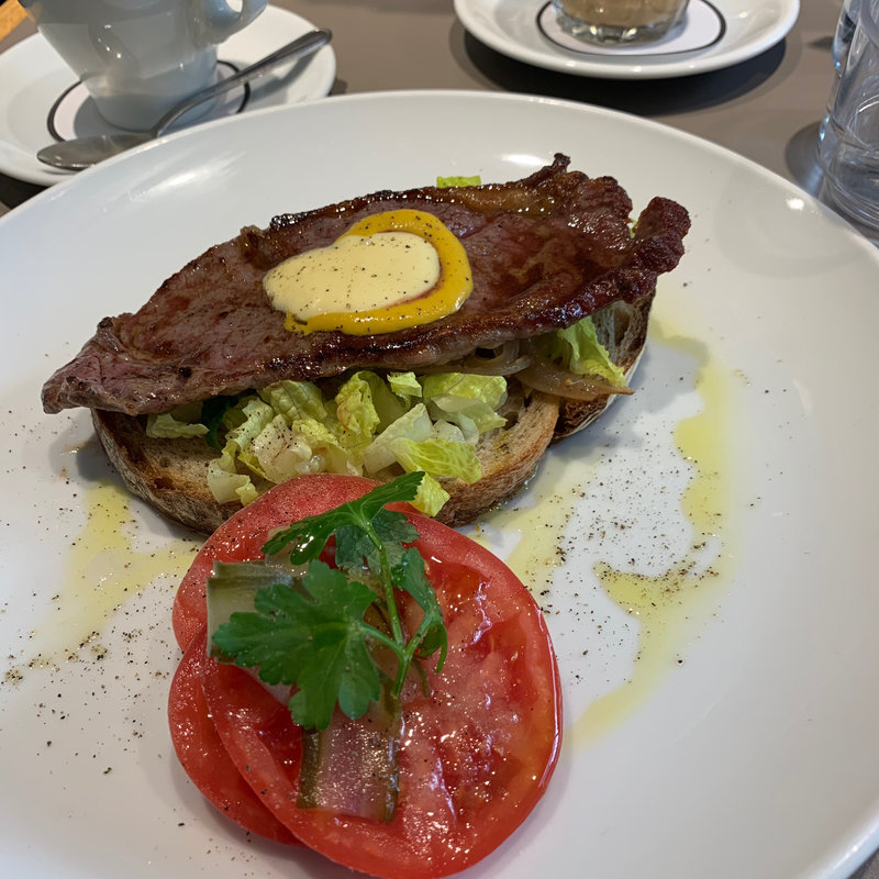 オープンステーキサンドイッチ(イキ エスプレッソ （iki ESPRESSO）)