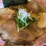 淡麗煮干soba白(柚塩)special topping(ラーメン バードマン （ramen BIRDMAN）)