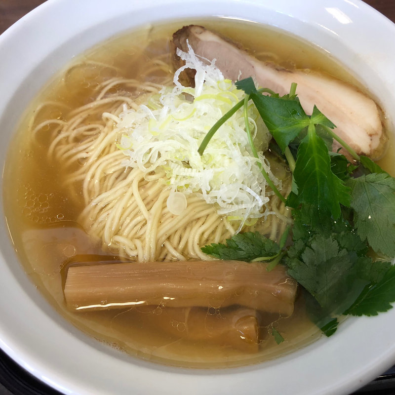 あっさり鶏清湯塩(鳥見本 （トミモト）)